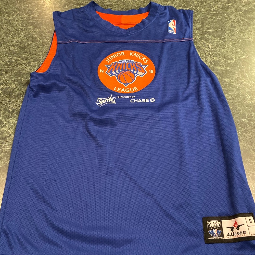 Junior Knicks Reversible Jersey Adult Size Small